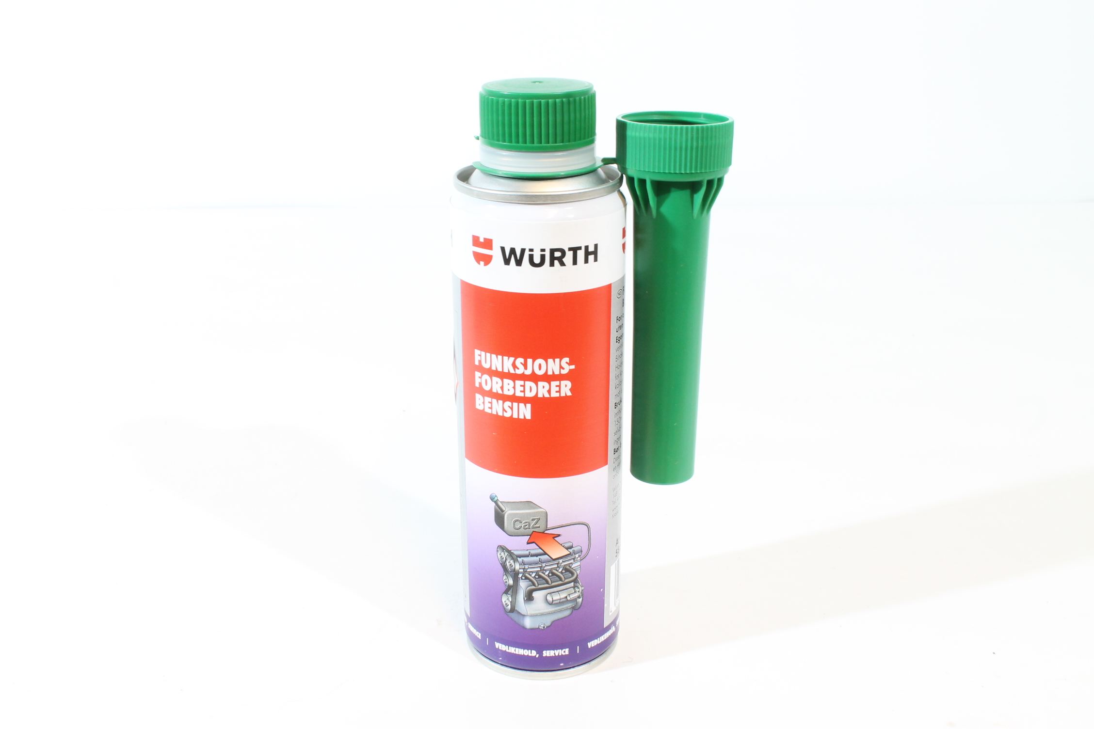 Würth funksjonsforbedrer bensin