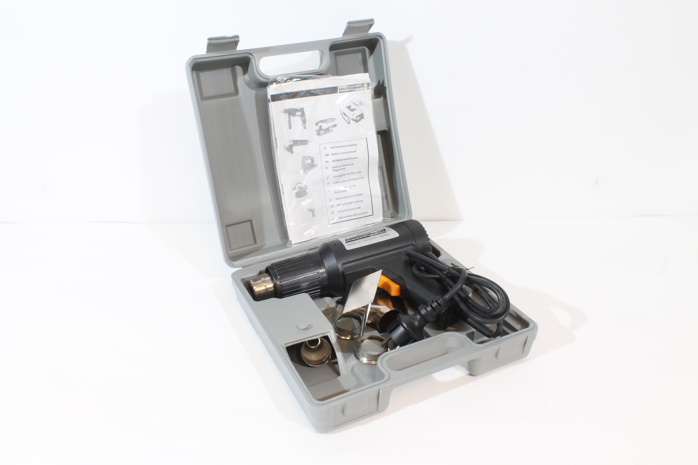 Brüder mannesmann varmluftspistol