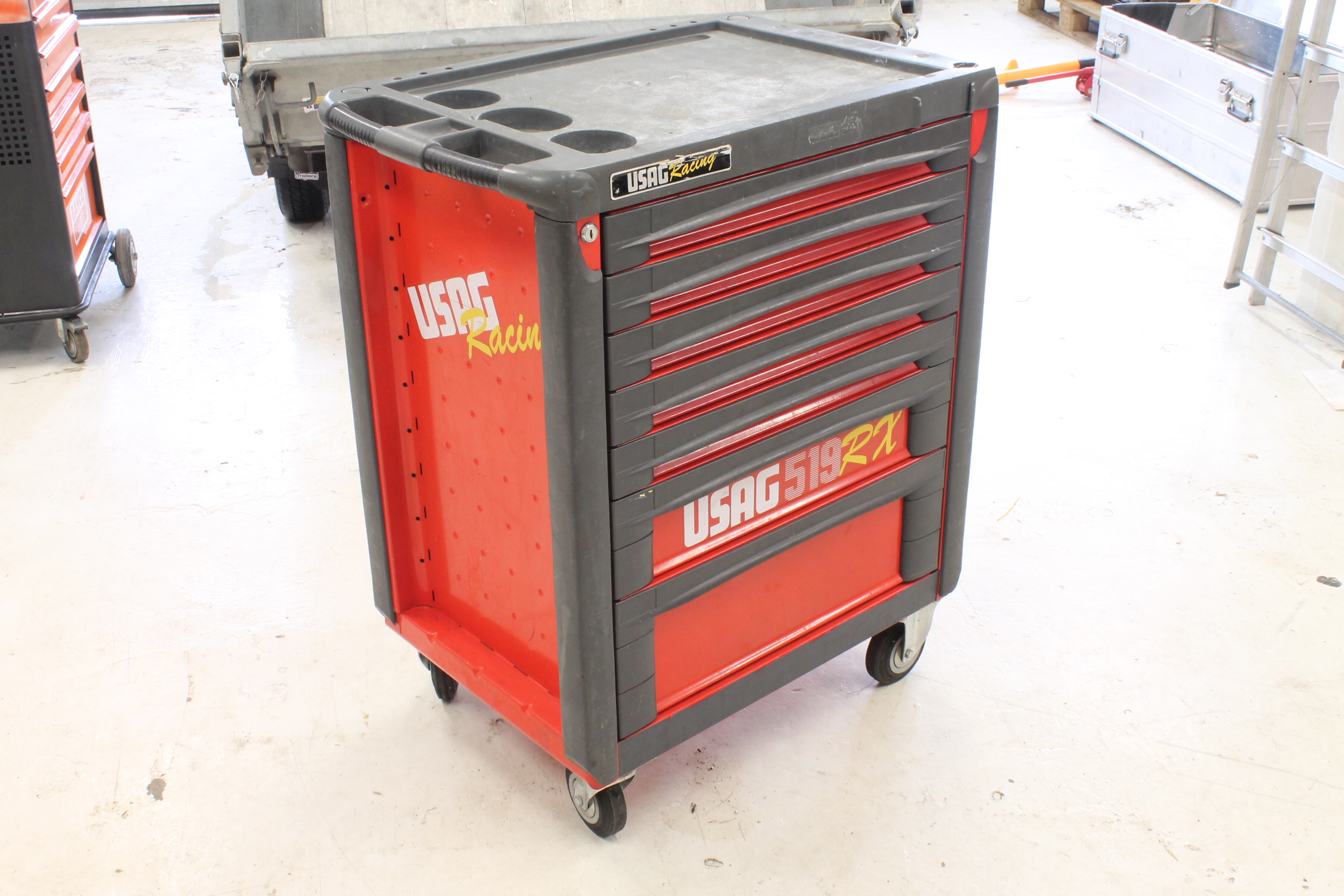 USAG 519 RX verktøytralle med verktøy innredning