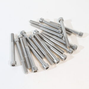 M10x100mm maskinskruer rustfritt/syrefast stål