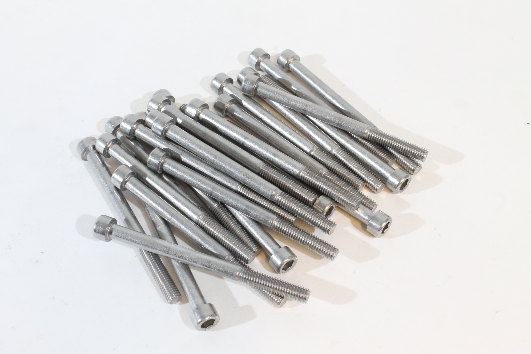 M6x80mm maskinskruer rustfritt/syrefast stål