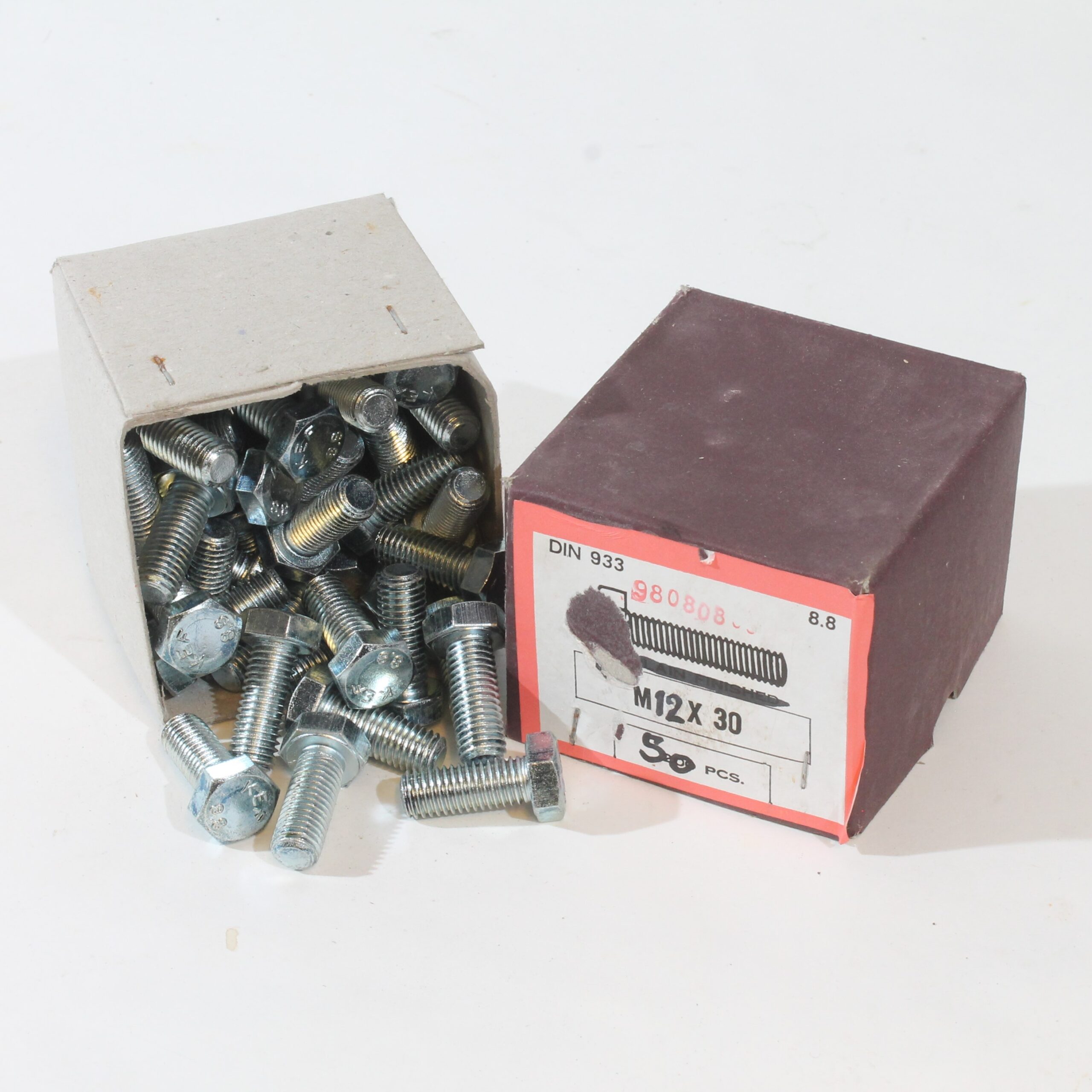 M12x30mm maskinskruer