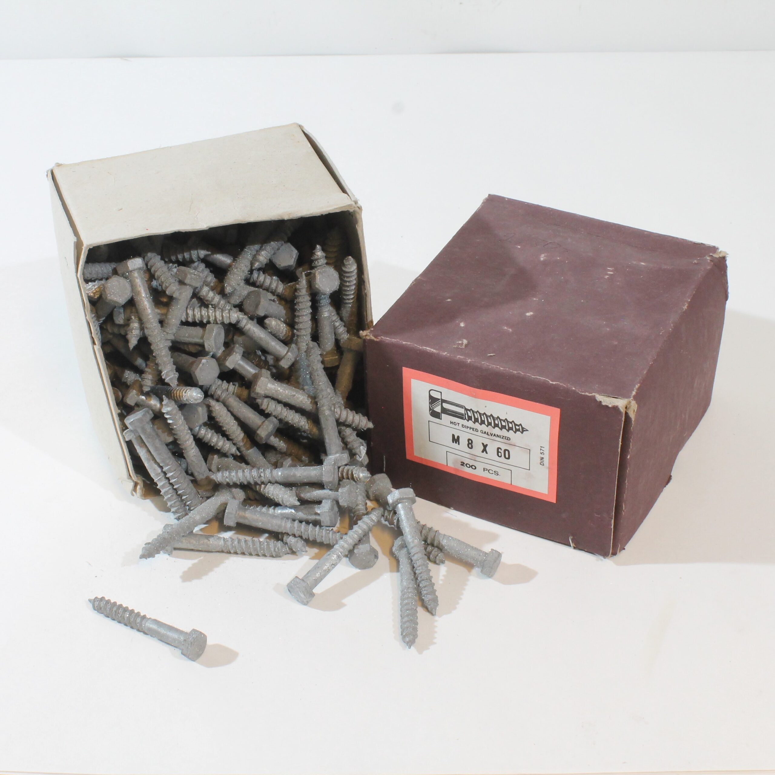 8x60mm Franske treskruer