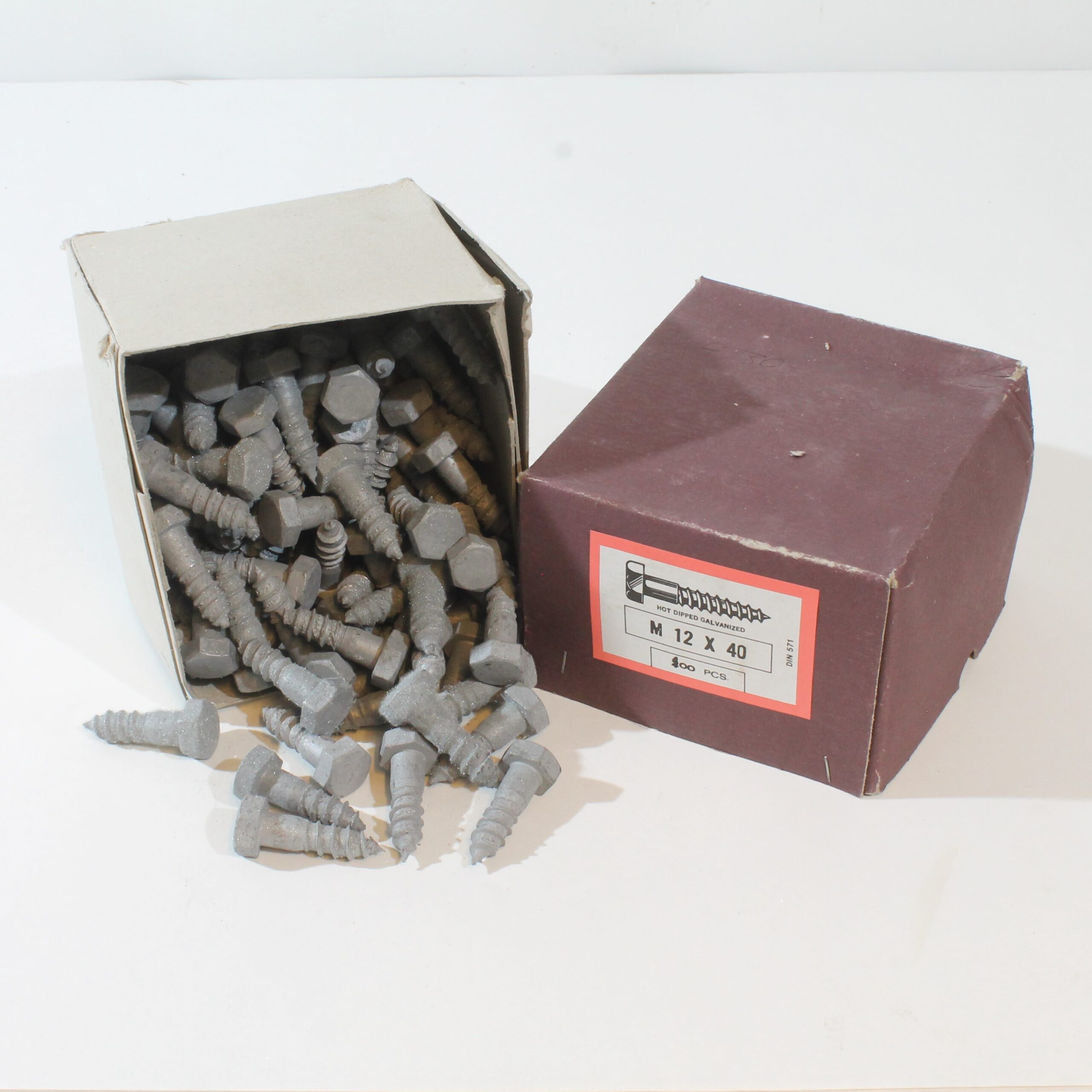 12x40mm Franske treskruer