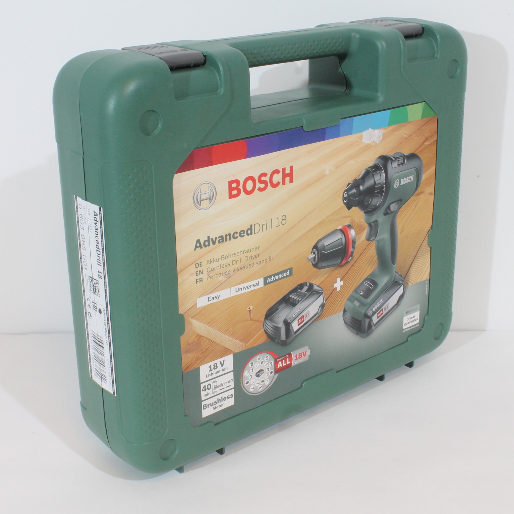 Bosch AdvancedDrill 18 børsteløs