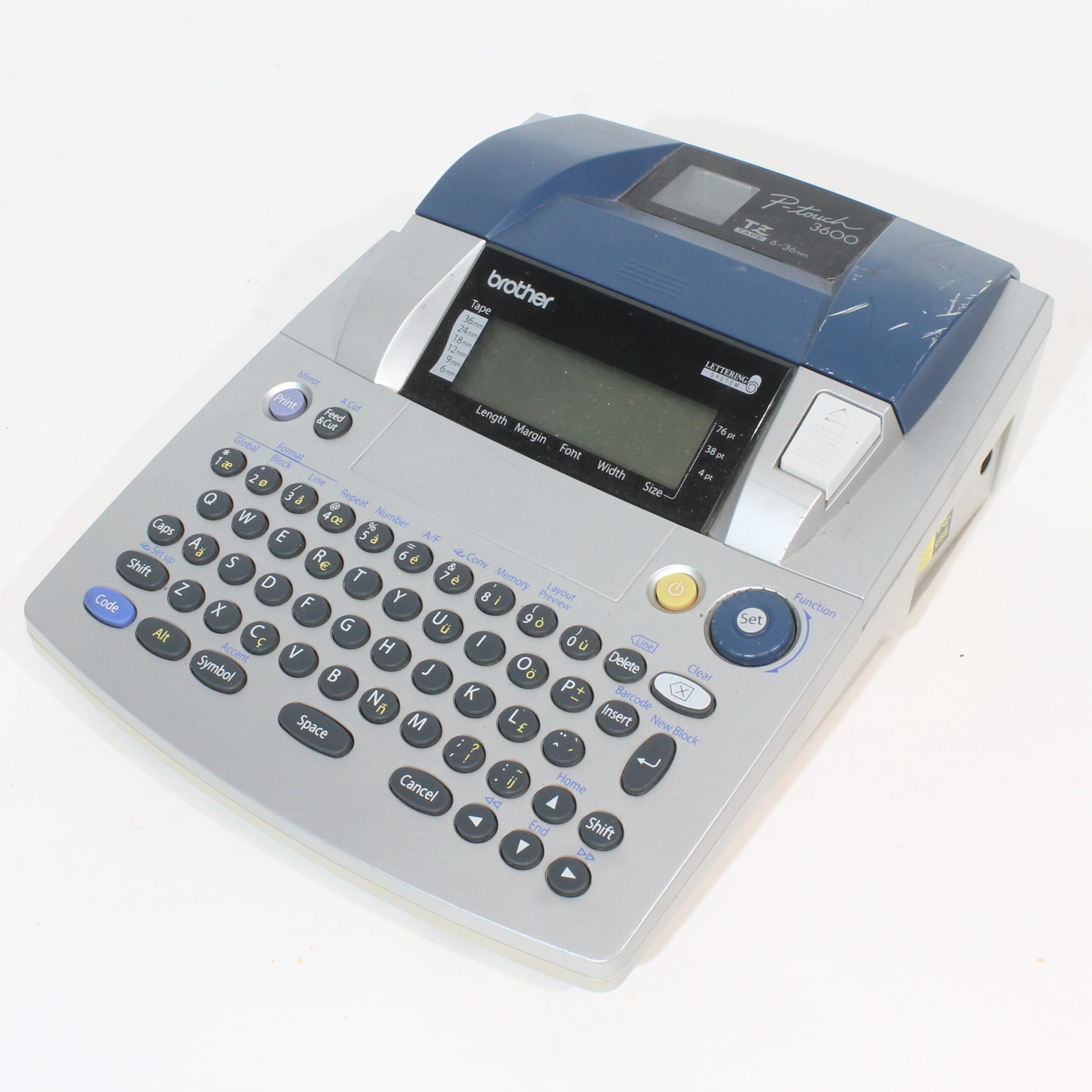 Brother P-touch 3600 etikett skriver