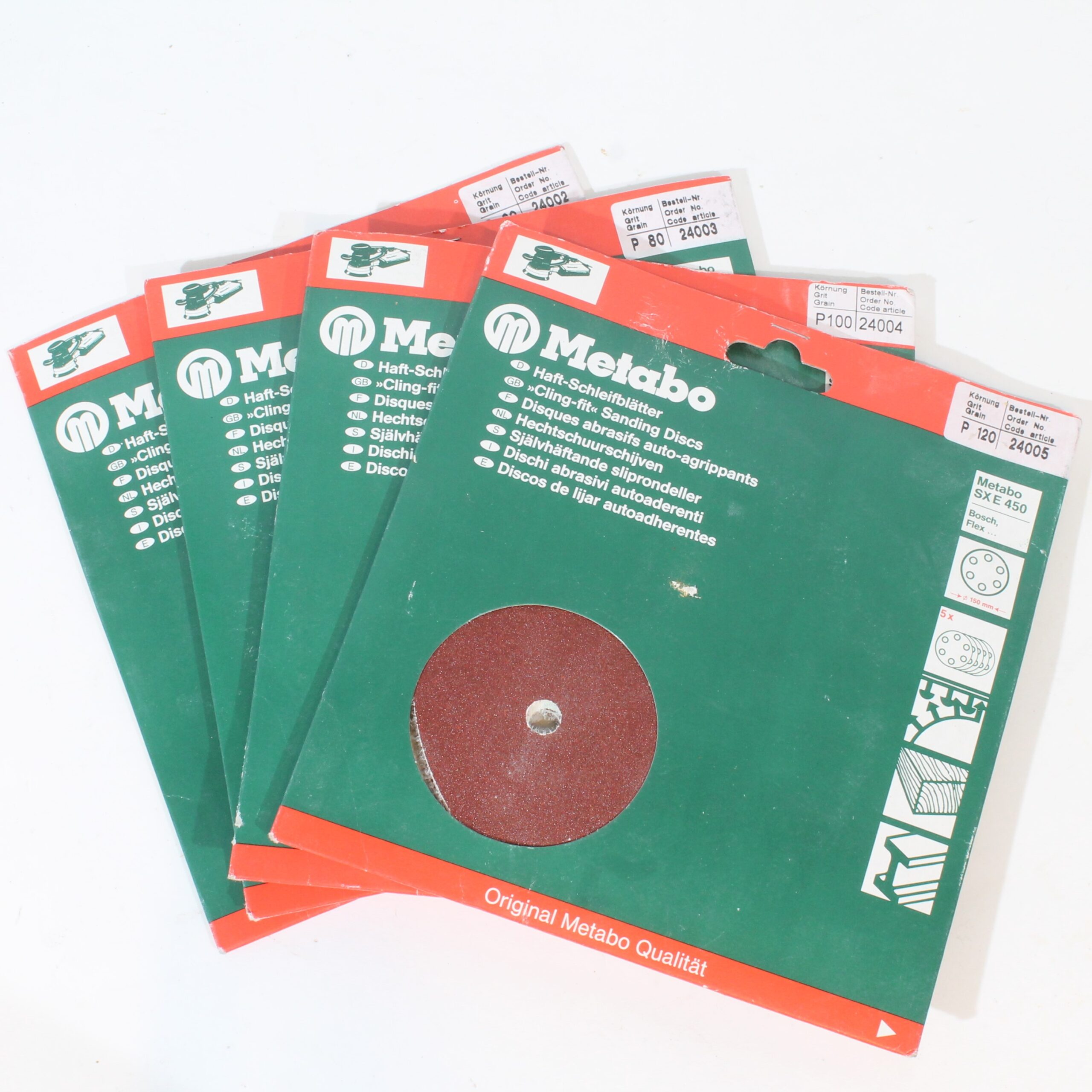 Metabo 150mm pusseskiver til eksentersliper