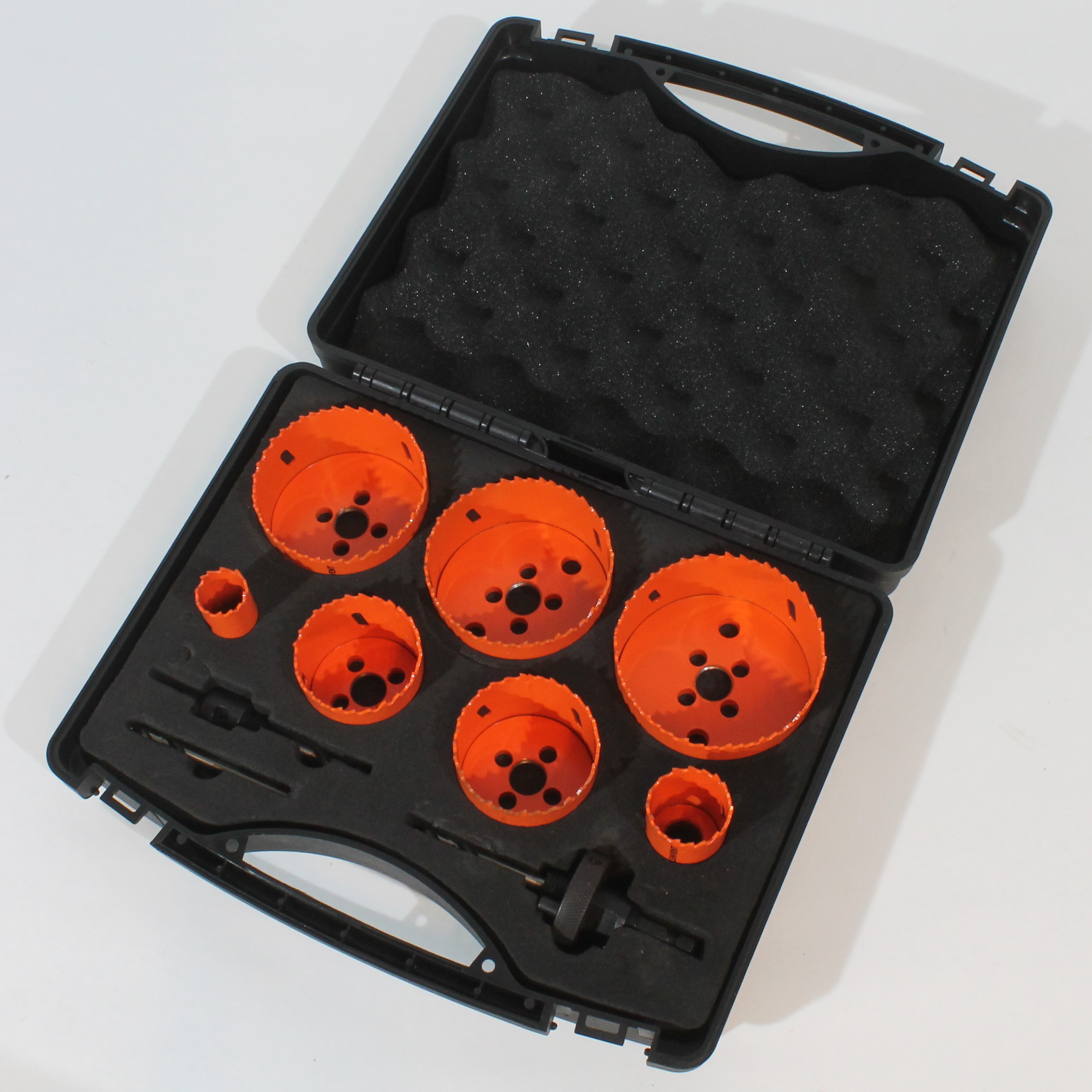 Toolsinvent 22mm - 83mm Hullsagsett tilpasset elektro