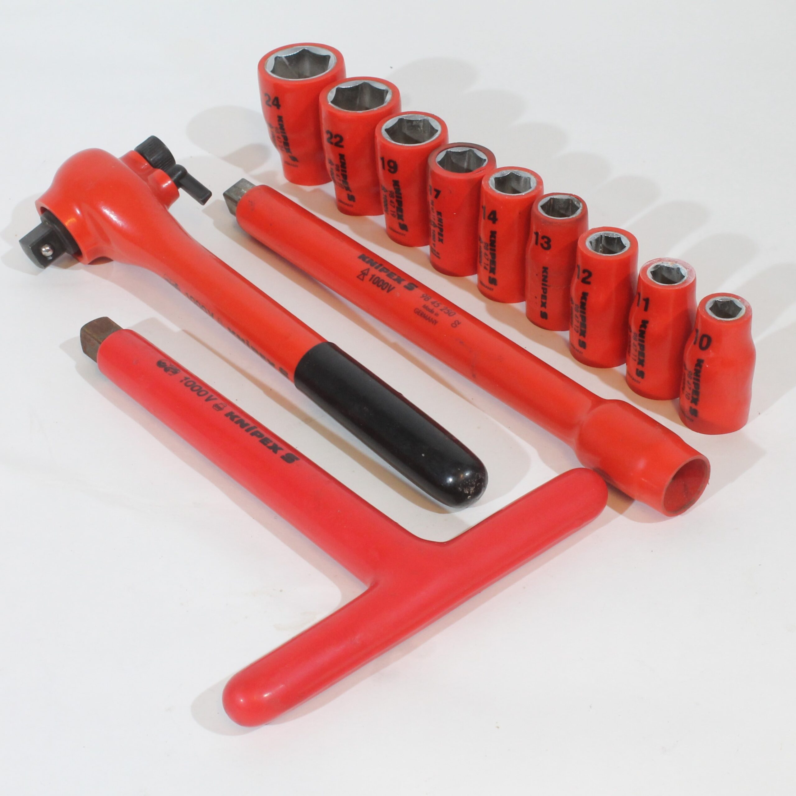 Knipex 1/2" VDE pipenøkkelsett